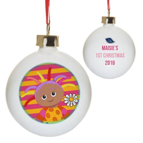 Personalised In The Night Garden Upsy Daisy Bauble 1st Christmas Bauble £12.99